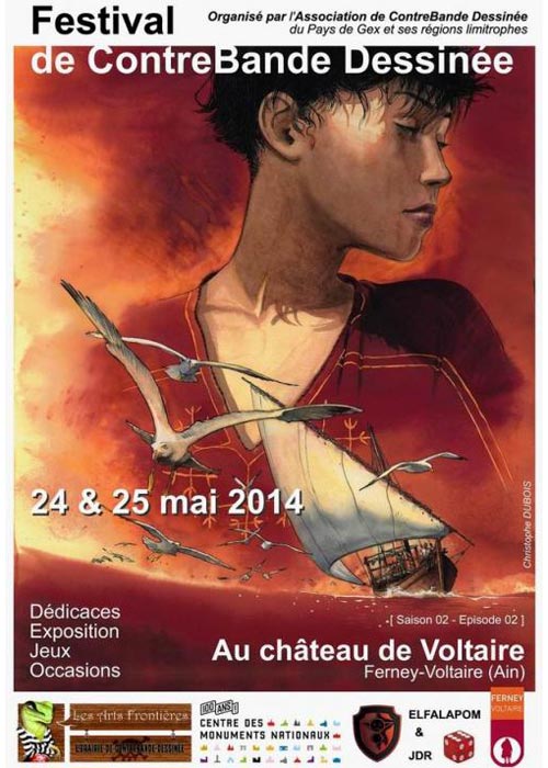 Affiche Festival BD ContreBande Dessinée 2014
