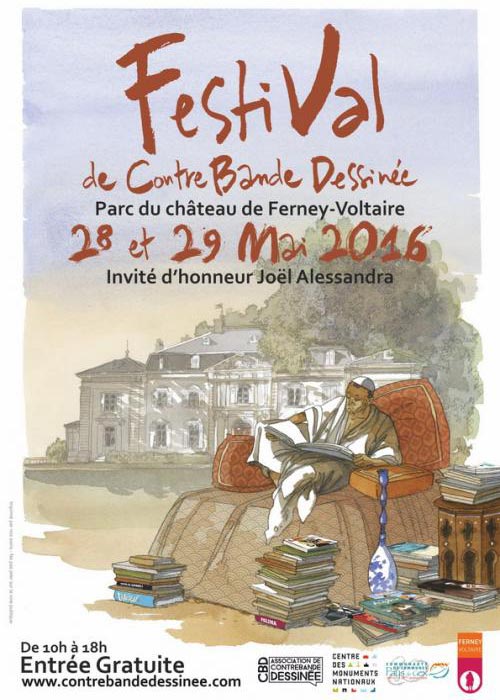 Affiche Festival BD ContreBande Dessinée 2016