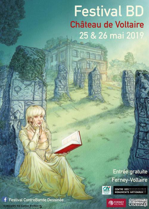 Affiche Festival BD ContreBande Dessinée 2019