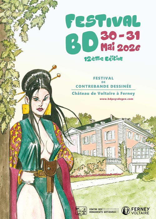 Affiche Festival BD ContreBande Dessinée 2026
