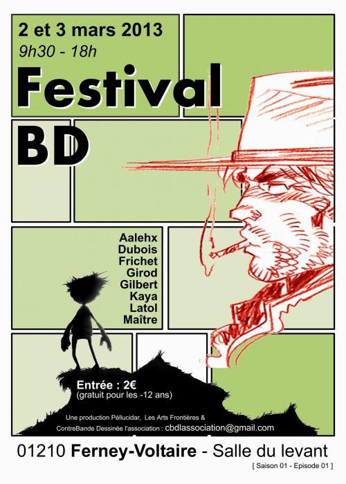 Affiche Le petit Festival BD 2013