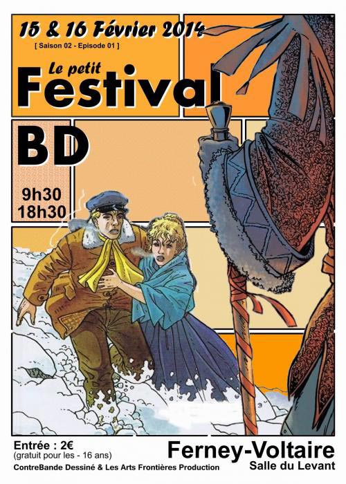 Affiche le petit Festival BD 2014